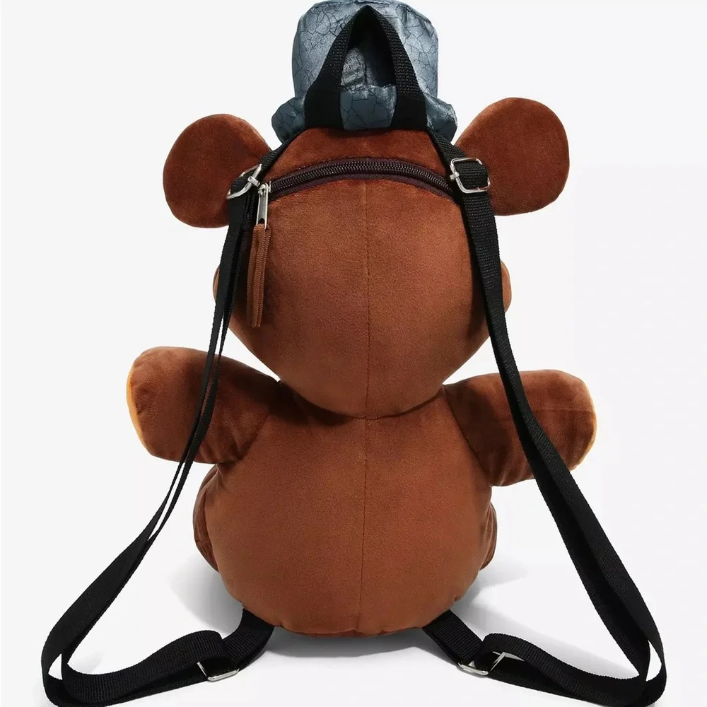 Five Nights At Freddy's Freddy Sitting Plush Mini‎ Backpack Hot Topic HHN